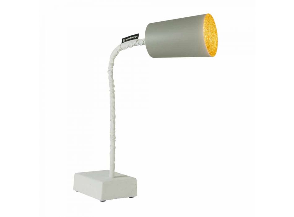 Llambë tavoline In-es.artdesign Bojë T2 fleksibël prej betoni Viadurini