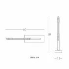 Llambë tavoline në tunxh dhe rrëshirë me bazë mermeri prodhuar në Itali - Kuizë Viadurini