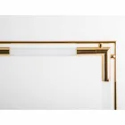 Llambë tavoline në tunxh dhe rrëshirë me bazë mermeri prodhuar në Itali - Kuizë Viadurini