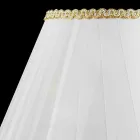 Tavolinë qelqi dhe llambë kristal Belle, e bërë në Itali Viadurini