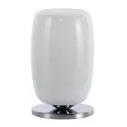 Llambë tavoline me xham të fryrë me dorë në Venecia 16 22 cm - Bambu Viadurini