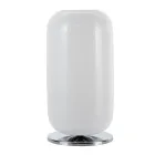 Llambë tavoline me xham të fryrë me dorë në Venecia 16 22 cm - Bambu Viadurini