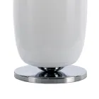 Llambë tavoline me xham të fryrë me dorë në Venecia 16 22 cm - Bambu Viadurini