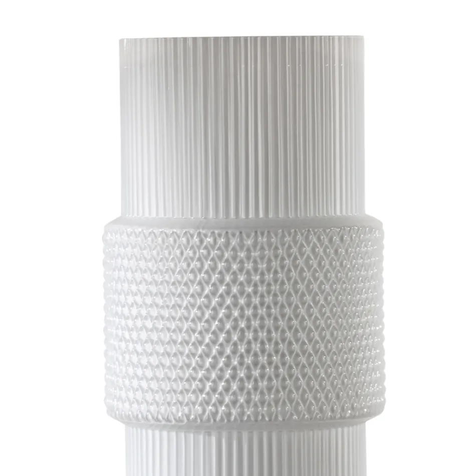 Llambë tavoline në xham të fryrë me dorë në Venecia dhe metal - Satomi Viadurini