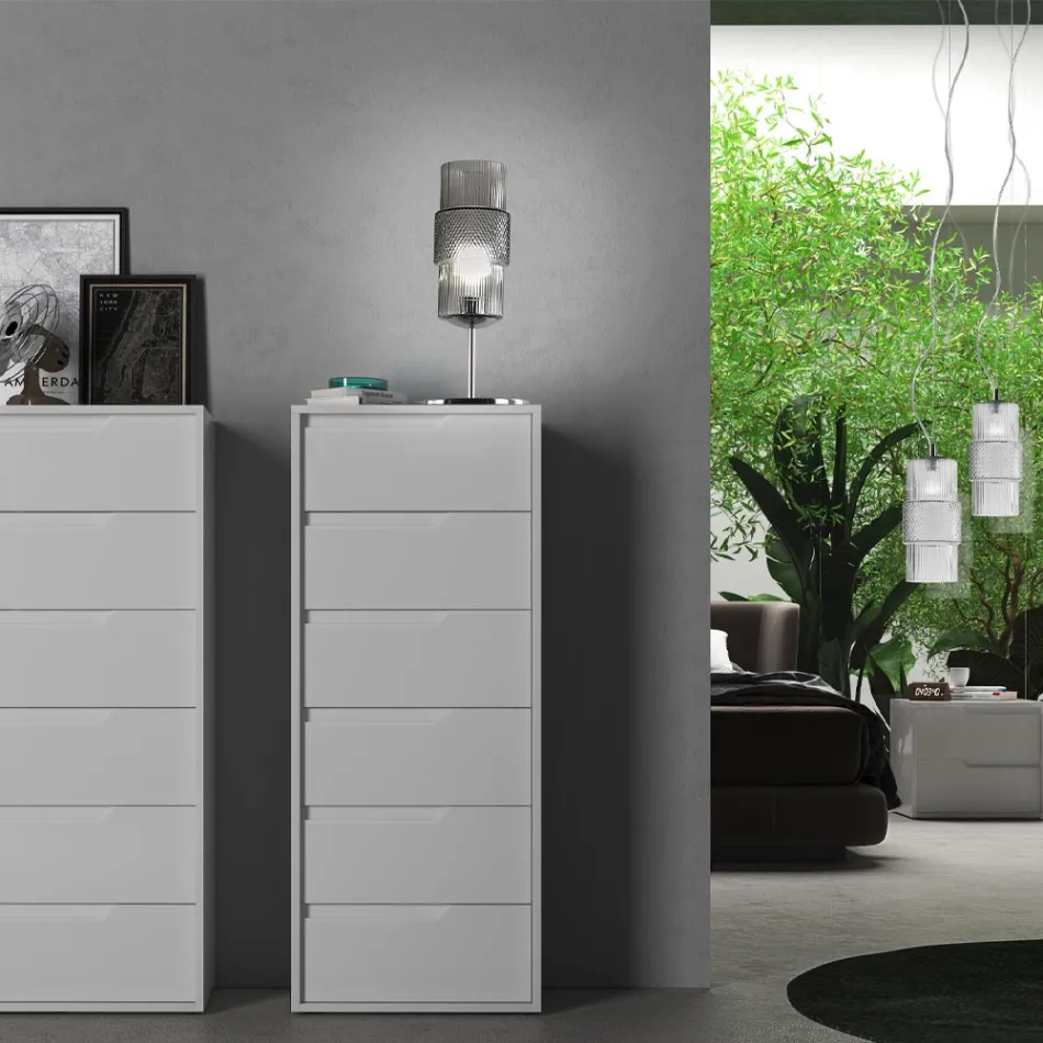 Llambë tavoline në xham të fryrë me dorë në Venecia dhe metal - Satomi Viadurini