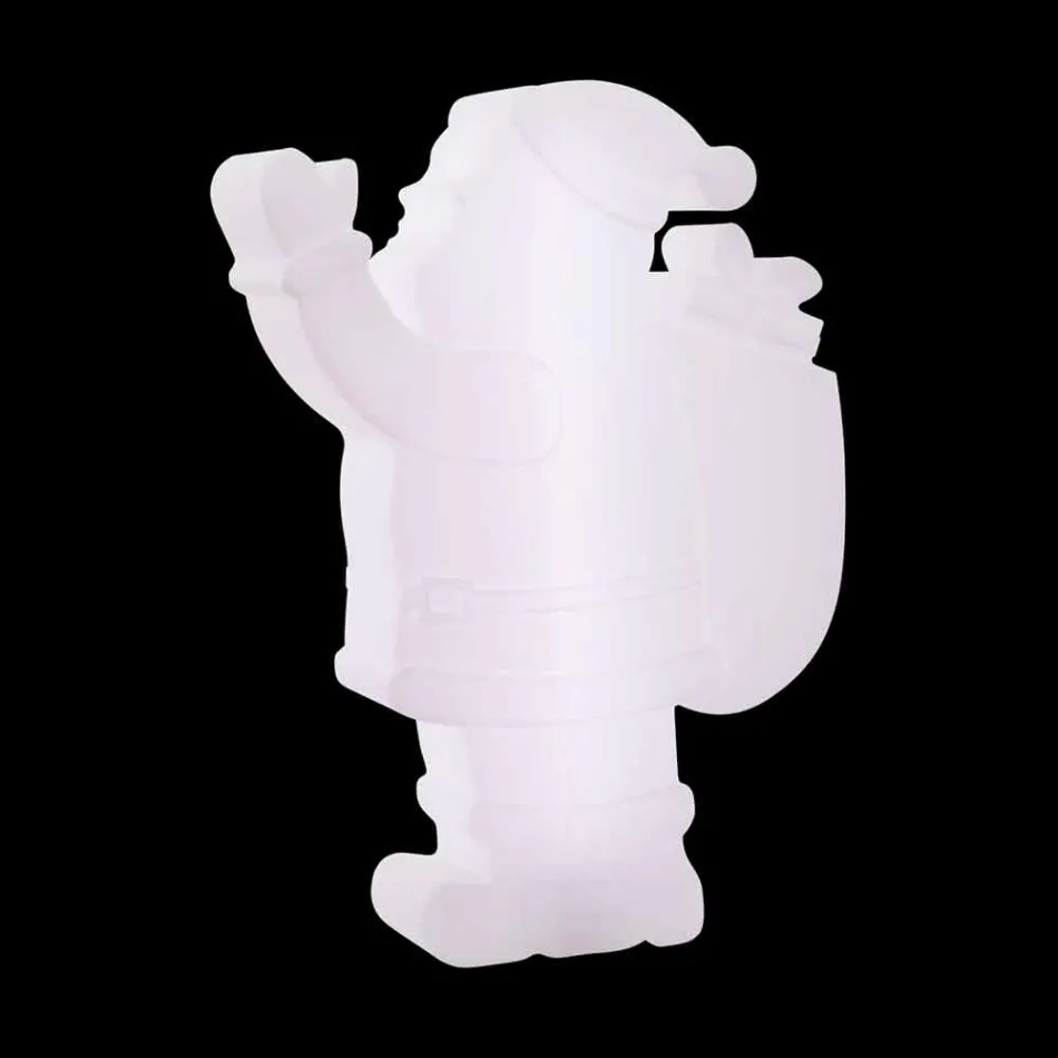 Llambë tryeze e udhëhequr nga dizajni modern në formën e Santa Claus - Babbostar Viadurini