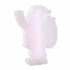 Llambë tryeze e udhëhequr nga dizajni modern në formën e Santa Claus - Babbostar Viadurini