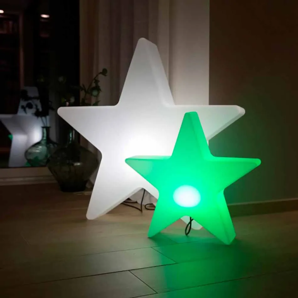 Llambë polietileni diellore ose LED Star Design Table - Ringostar Viadurini
