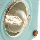 Llambë tavoline stili industrial në qeramikë dhe hekur Valerie Viadurini