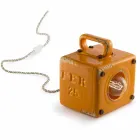 Llambë tavoline stili industrial në qeramikë dhe hekur Valerie Viadurini