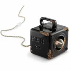 Llambë tavoline stili industrial në qeramikë dhe hekur Valerie Viadurini