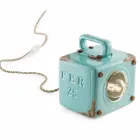 Llambë tavoline stili industrial në qeramikë dhe hekur Valerie Viadurini