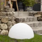 Sulmi i llambës së dyshemesë semisferike ndaj zgjedhjes 2 Madhësitë Dizajni Modern - Semistar Viadurini