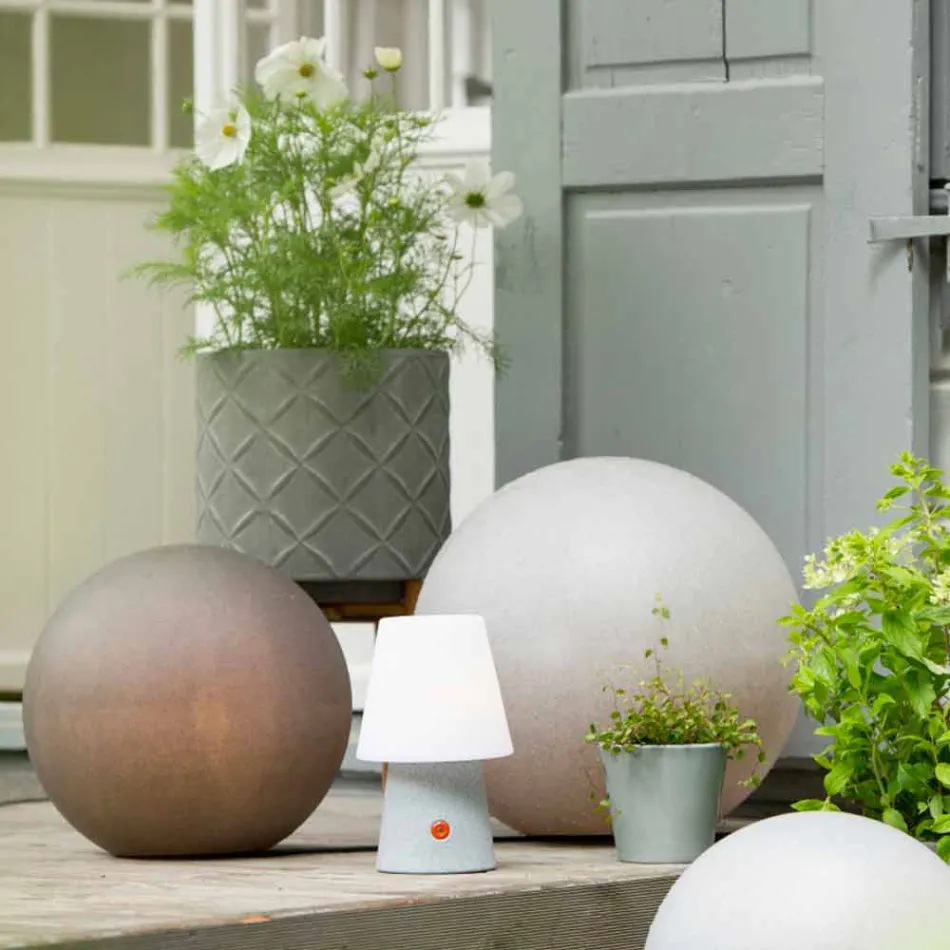 Llambë për dysheme me sferë me ngjyra moderne të dizajnit, madhësi të ndryshme - Globostar Viadurini