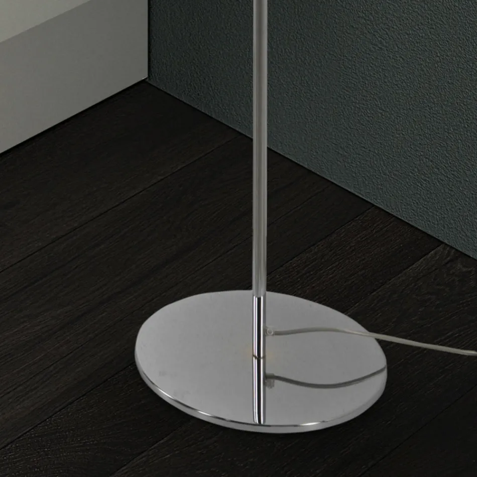 Llambë dyshemeje prej xhami veneciane me fryrje me dorë - Bambu Viadurini