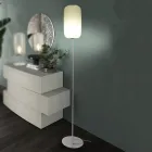 Llambë dyshemeje prej xhami veneciane me fryrje me dorë - Bambu Viadurini