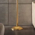 Llambë dyshemeje klasike në porcelan dhe xham luksoz - Eteria Viadurini