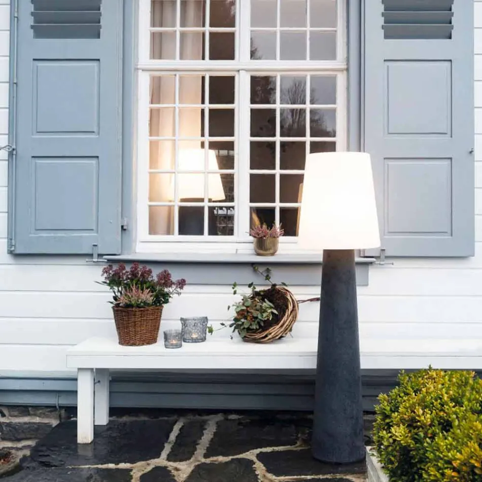 Llambë me dysheme me ngjyra, Led, diellore ose E27 Design Outdoor and Indoor - Fungostar Viadurini