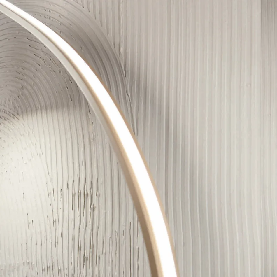 Llambë dyshemeje me ndriçues të rregullueshëm dhe dritë të dytë në anën e pasme - Kamfor Viadurini