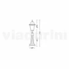 Llambë dyshemeje nga alumini i prodhuar në Itali, Aquilina Viadurini