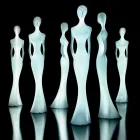 Llambë Kati Kopshti me Projektimin e Statujës së Dritës së Lirë RGBW - Penelope nga Myyour Viadurini