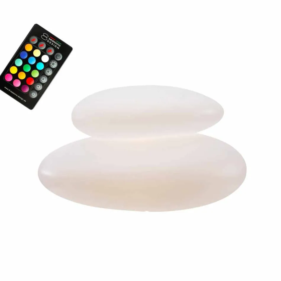 Llambë dyshemeje për ambiente të jashtme ose të jashtme të modelit modern natyral - Sassostar Viadurini