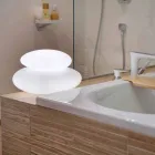 Llambë dyshemeje për ambiente të jashtme ose të jashtme të modelit modern natyral - Sassostar Viadurini