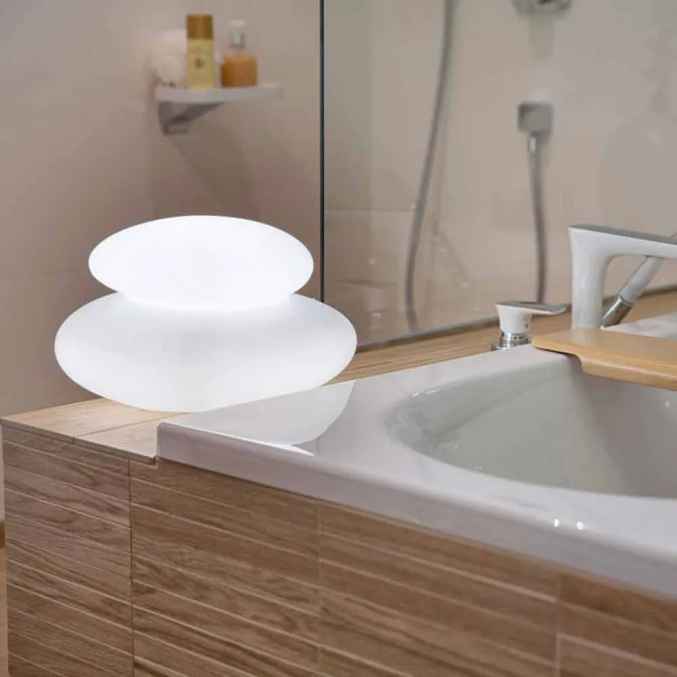 Llambë dyshemeje për ambiente të jashtme ose të jashtme të modelit modern natyral - Sassostar Viadurini