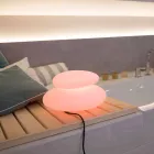 Llambë dyshemeje për ambiente të jashtme ose të jashtme të modelit modern natyral - Sassostar Viadurini