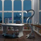 llambë dyshemeje modeli modern Dragon bërë në Itali Viadurini