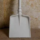 Llambë dyshemeje në natyrë në projektin e bardhë teknopolimer të 3 formave - Mjetet Viadurini