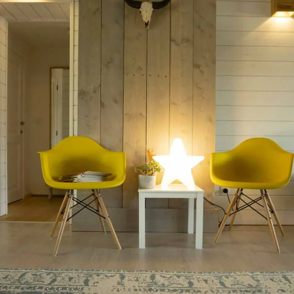 Llambë dyshemeje me formë të bardhë ose të kuq, Dizajn modern - Ringostar Viadurini