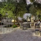 Llamba dyshemeje nga alumini dhe fibra e prodhuar në Itali - Tibidabo nga Varaschin Viadurini