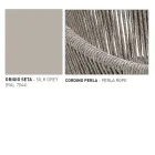 Llamba dyshemeje nga alumini dhe fibra e prodhuar në Itali - Tibidabo nga Varaschin Viadurini