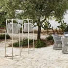 Llamba dyshemeje nga alumini dhe fibra e prodhuar në Itali - Tibidabo nga Varaschin Viadurini