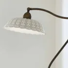 Llamba dysheme me qeramikë të reja arti Anita Il Fanale Viadurini