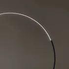 Llambë dyshemeje në metal të lyer me dritë LED që zvogëlohet - Eukalipt Viadurini