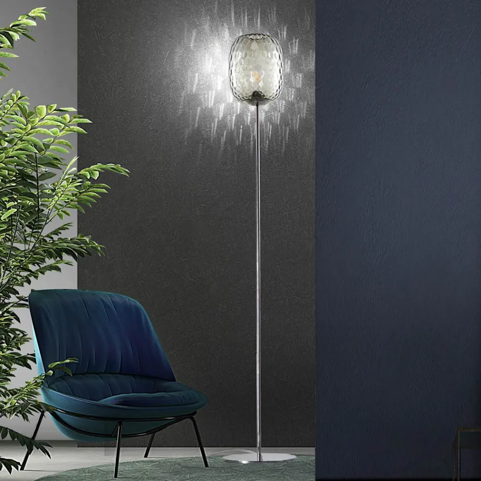 Llambë dyshemeje Venice Glass Blown Hand Blown 30 cm - Cloe Balloton Viadurini