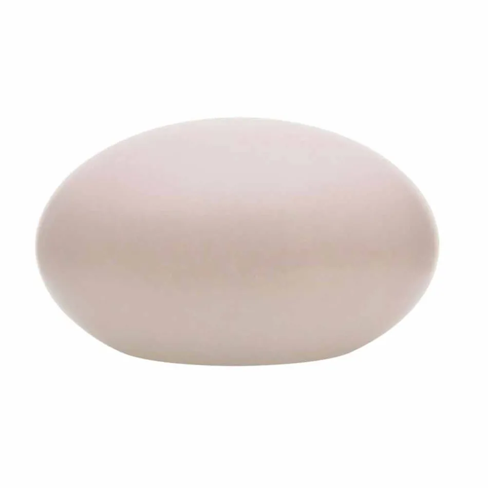 Llambë dyshemeje Led, Solar ose E27 me Dizajn Modern Oval me Ngjyrë - Uovostar Viadurini