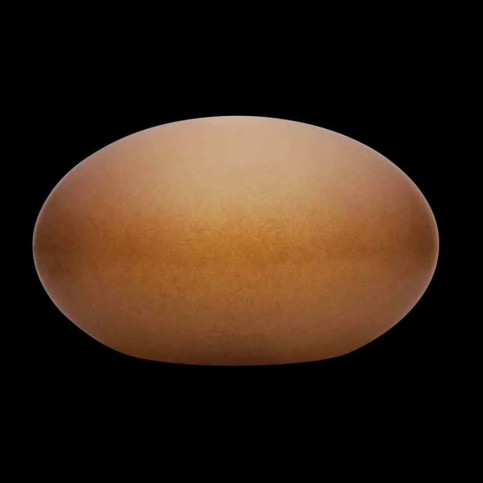 Llambë dyshemeje Led, Solar ose E27 me Dizajn Modern Oval me Ngjyrë - Uovostar Viadurini