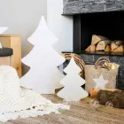 Llambë dyshemeje e udhëhequr, diellore ose E27 në dizajnin plastik të Krishtlindjeve - Alberostar Viadurini