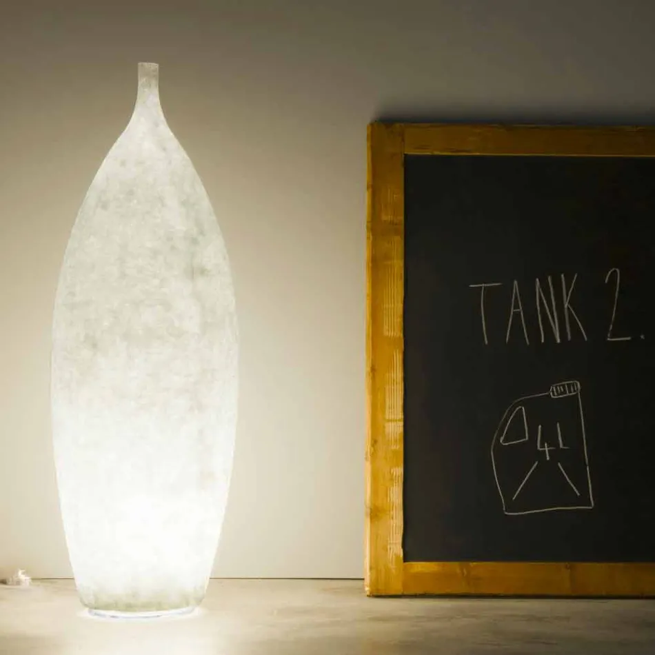 Llambë dyshemeje moderne nebulite In-es.artdesign Tank 2 H92cm Viadurini