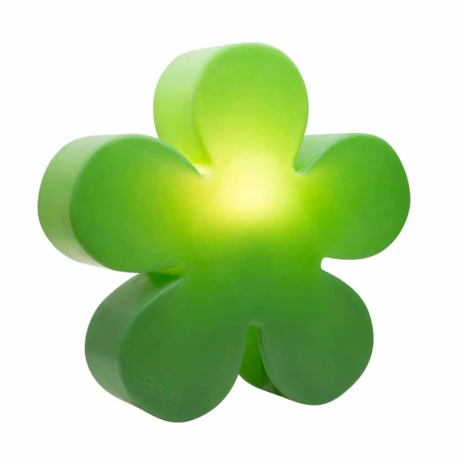 Llambë dyshemeje ose tavoline Dizajn Modern me Lule me Ngjyra - Fiorestar Viadurini