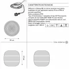 Llambë dyshemeje për dizajn në natyrë në 3 madhësi, 2 copë - Pandora S nga Myyour Viadurini