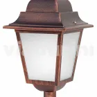 Llambë dyshemeje alumini në natyrë e bërë në Itali, Aquilina Viadurini