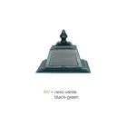 Llambë dyshemeje për ambiente të jashtme në alumin Vintage Prodhuar në Itali - Doroty Viadurini