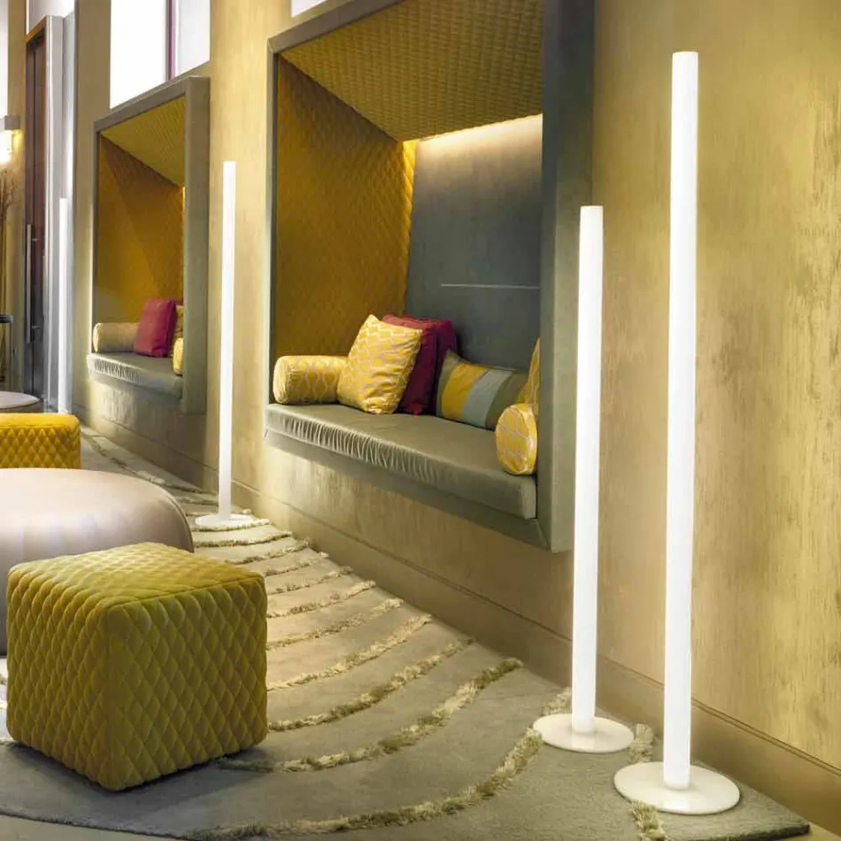 Slide Flux llambë dyshemeje e hollë në metakrilat prodhuar në Itali Viadurini