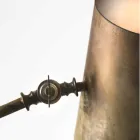 Llamba e rregullueshme në stilin industrial tokësor Reporter Il Fanale Viadurini