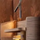 Llambë lëkure dhe dizajni metalik Grilli Snake 100% e bërë në Itali Viadurini