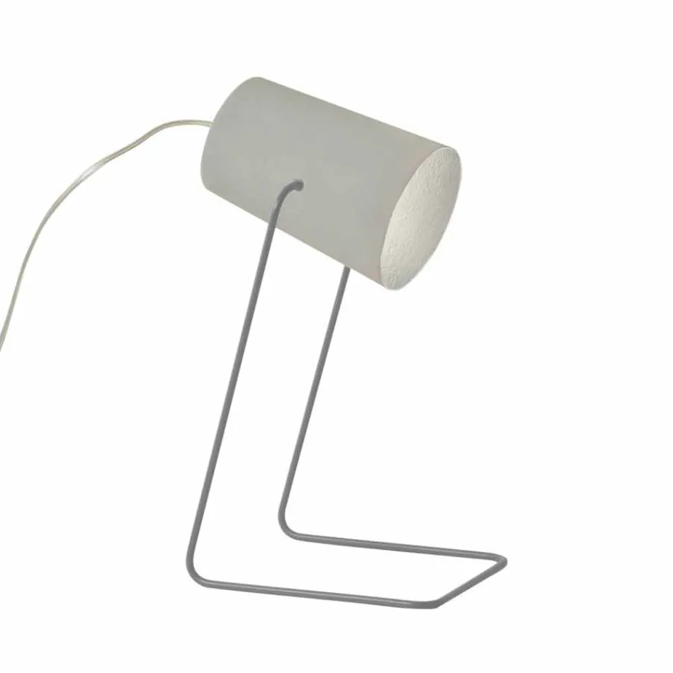 Llambë tavoline In-es.artdesign Paint T me efekt betoni Viadurini